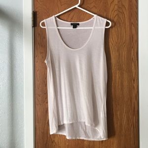 J Crew Blush tissue tank